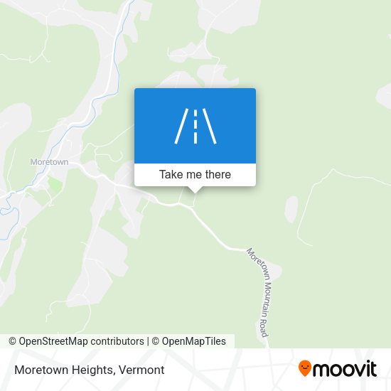 Mapa de Moretown Heights