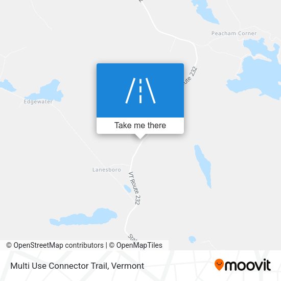 Multi Use Connector Trail map