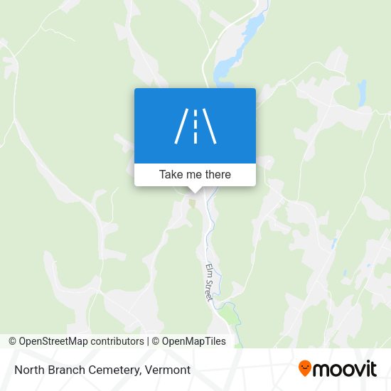 North Branch Cemetery map