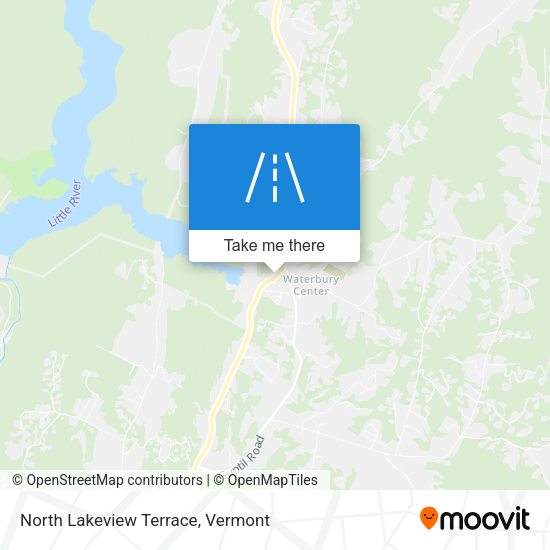Mapa de North Lakeview Terrace