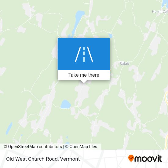 Mapa de Old West Church Road