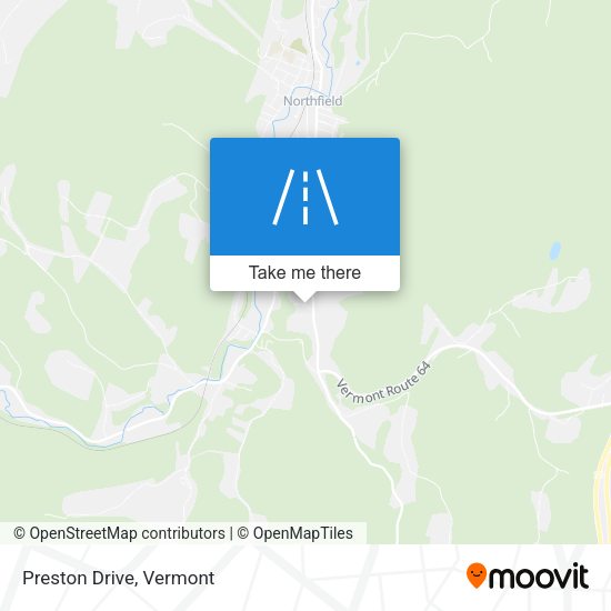 Mapa de Preston Drive