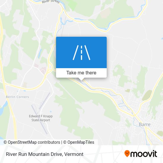 River Run Mountain Drive map