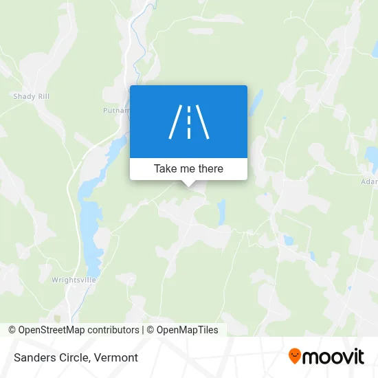 Sanders Circle map