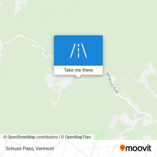Mapa de Schuss Pass