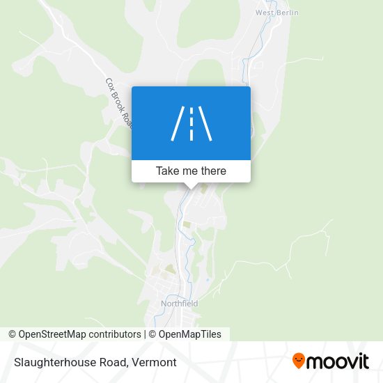 Mapa de Slaughterhouse Road