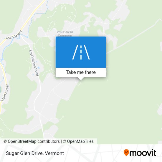 Sugar Glen Drive map