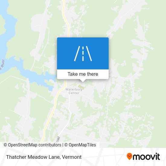 Mapa de Thatcher Meadow Lane