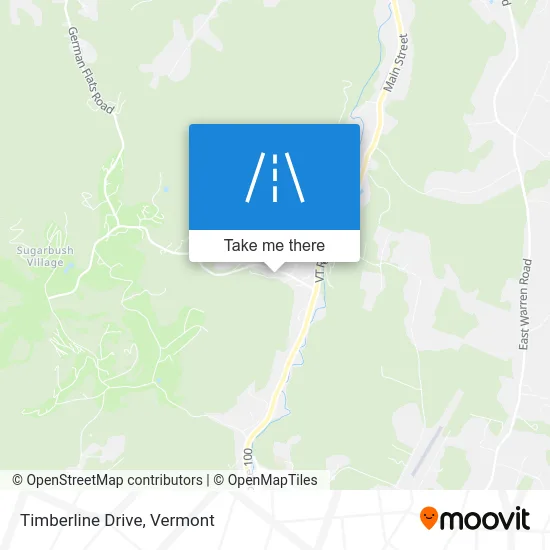 Timberline Drive map