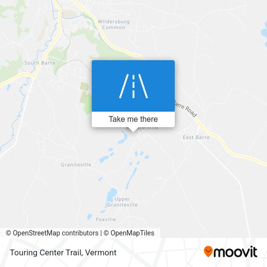 Mapa de Touring Center Trail