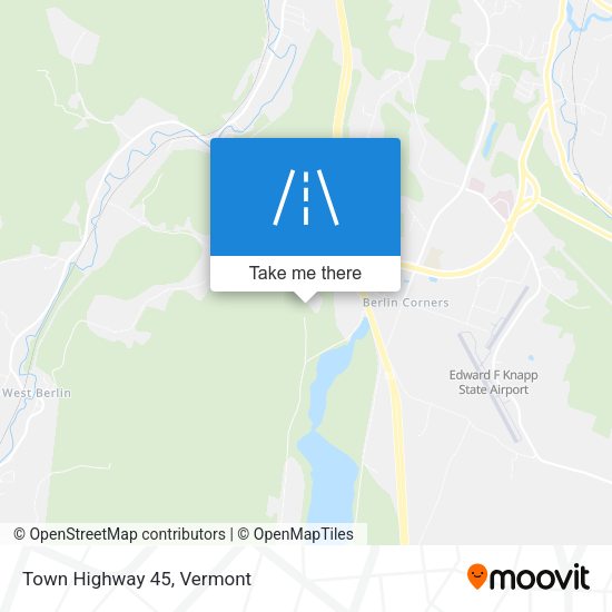 Mapa de Town Highway 45