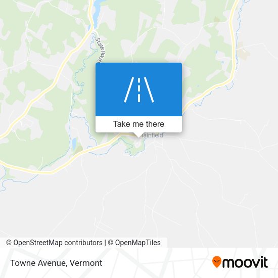 Mapa de Towne Avenue