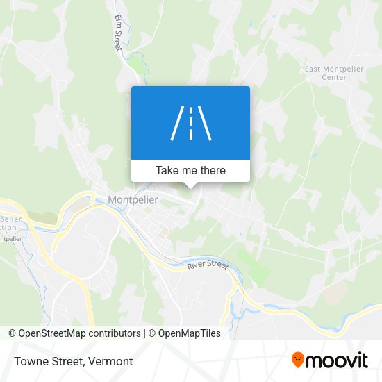 Mapa de Towne Street