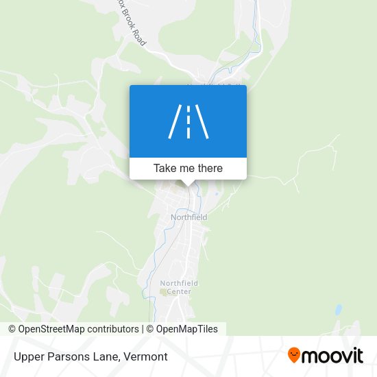 Mapa de Upper Parsons Lane