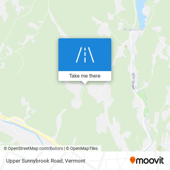 Upper Sunnybrook Road map