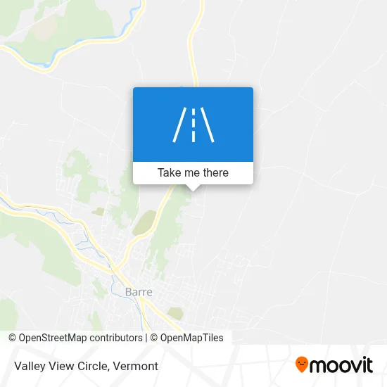 Valley View Circle map