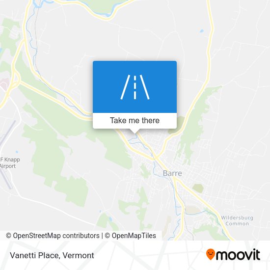 Mapa de Vanetti Place