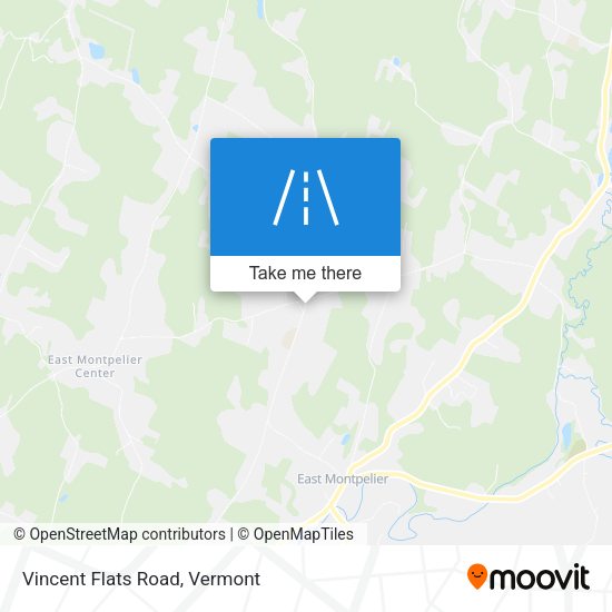 Mapa de Vincent Flats Road