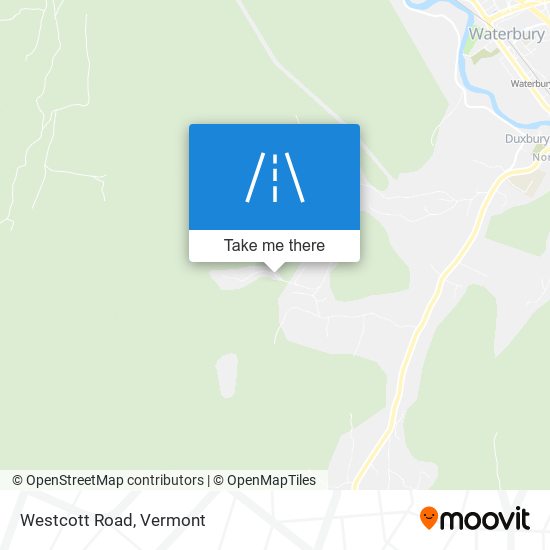 Westcott Road map