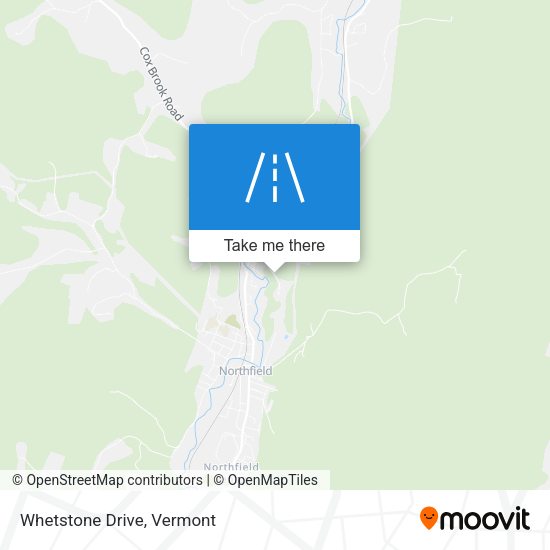 Mapa de Whetstone Drive