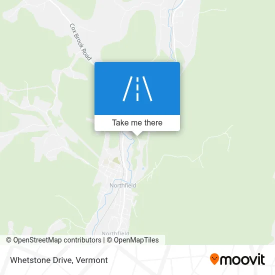 Whetstone Drive map
