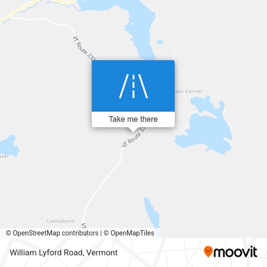 Mapa de William Lyford Road