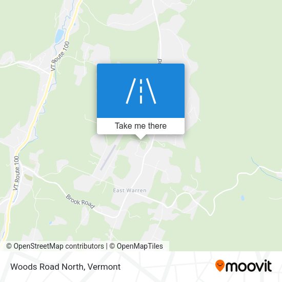 Mapa de Woods Road North