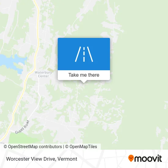 Worcester View Drive map