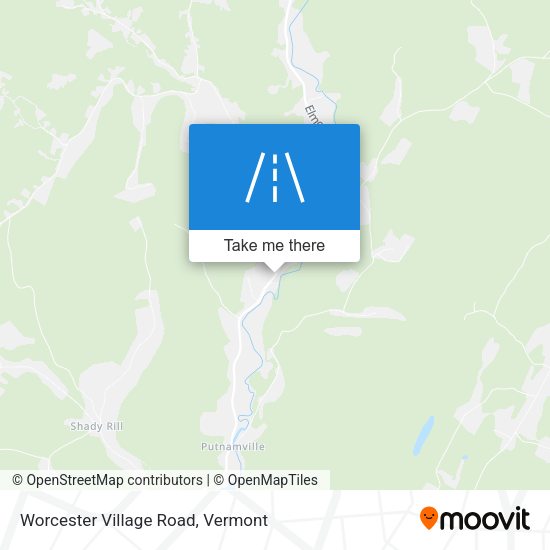 Mapa de Worcester Village Road