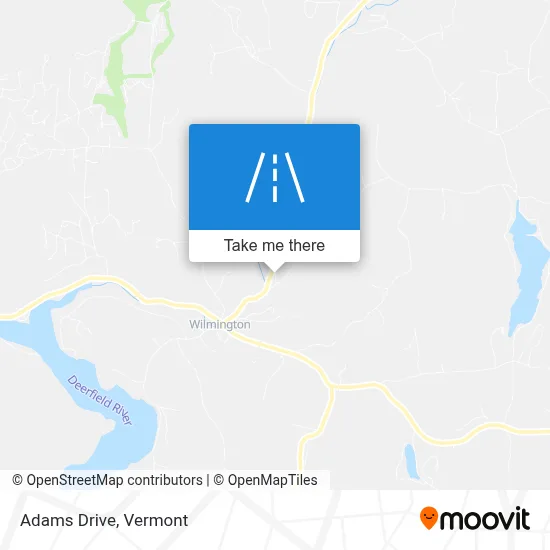 Adams Drive map