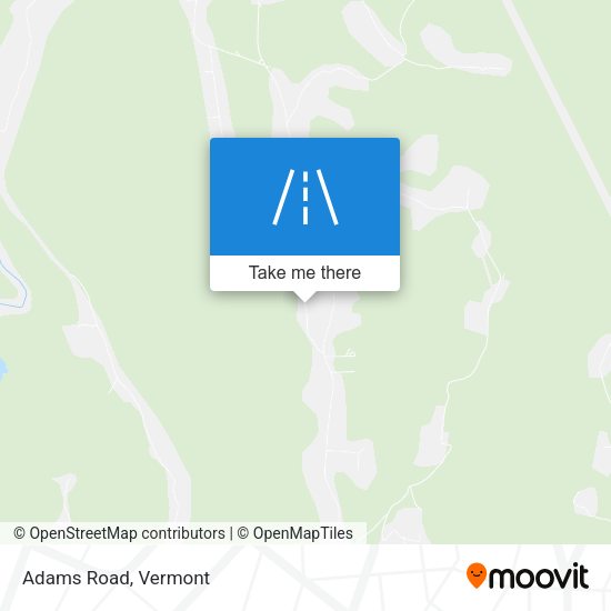 Mapa de Adams Road