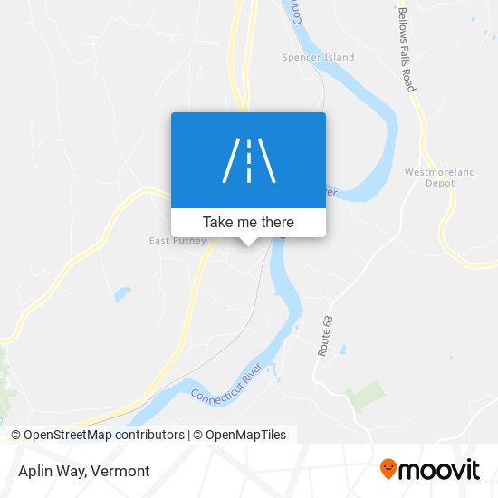 Aplin Way map