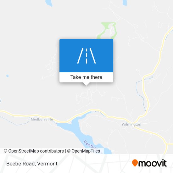 Mapa de Beebe Road