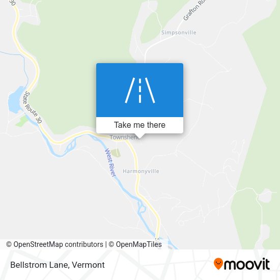 Mapa de Bellstrom Lane