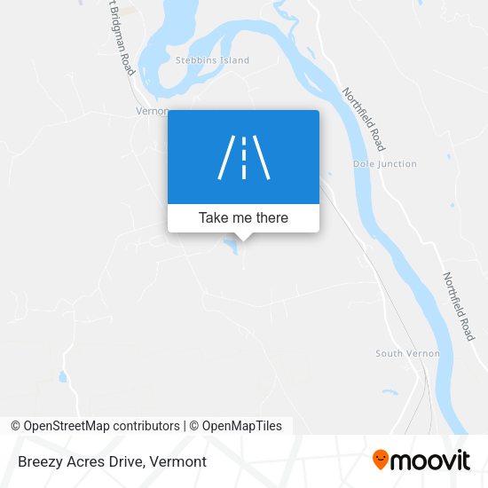 Breezy Acres Drive map