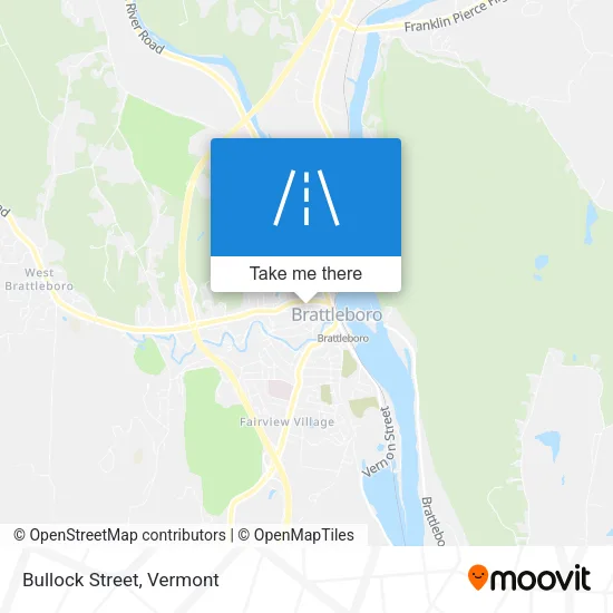 Bullock Street map