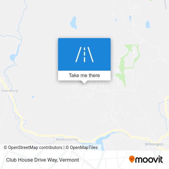 Club House Drive Way map