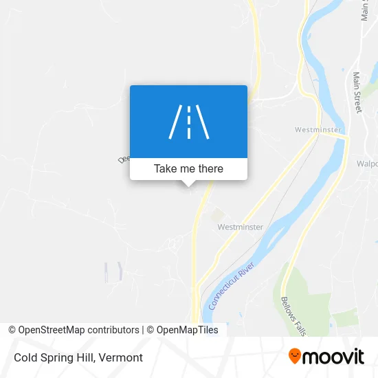 Cold Spring Hill map