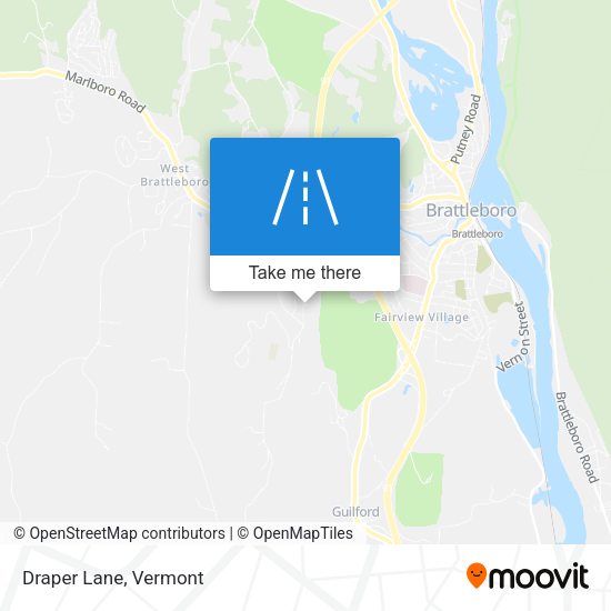 Mapa de Draper Lane