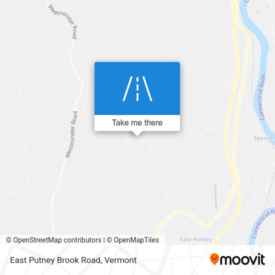 East Putney Brook Road map