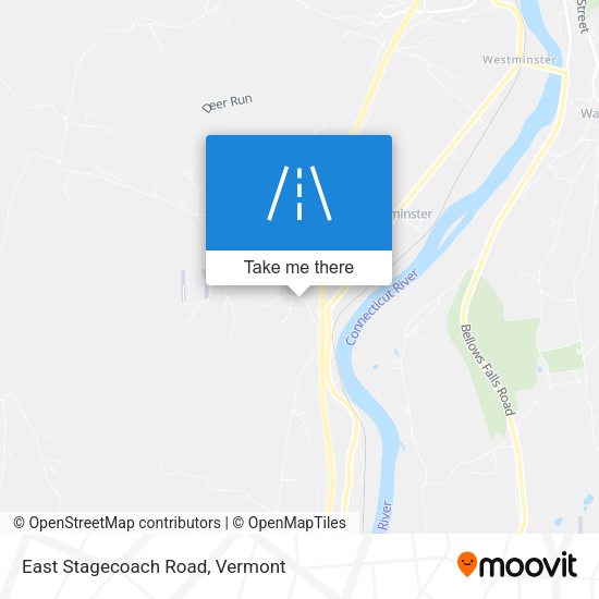 East Stagecoach Road map