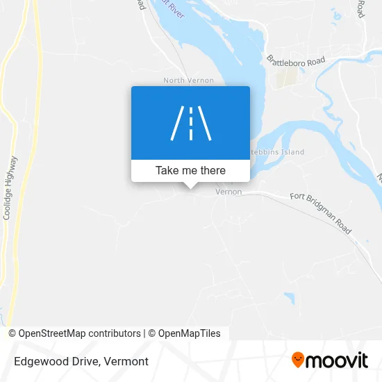 Edgewood Drive map