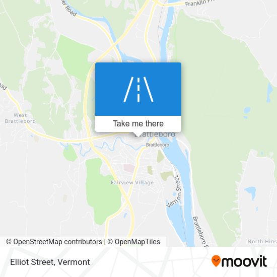 Mapa de Elliot Street