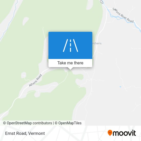 Mapa de Ernst Road