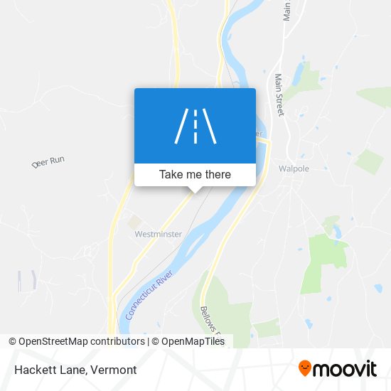 Hackett Lane map