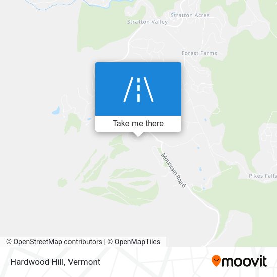 Hardwood Hill map