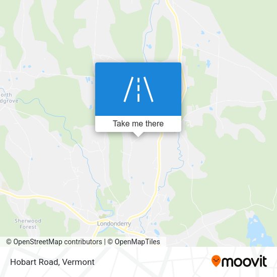 Mapa de Hobart Road