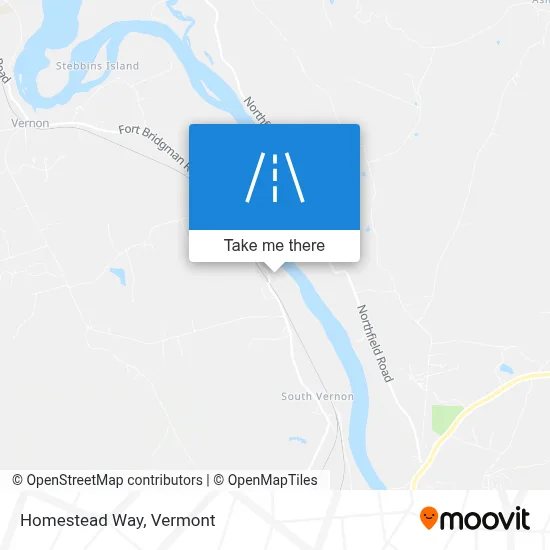 Homestead Way map
