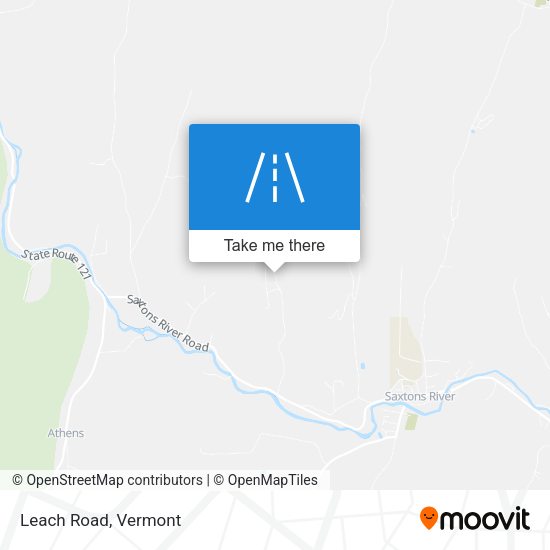 Mapa de Leach Road