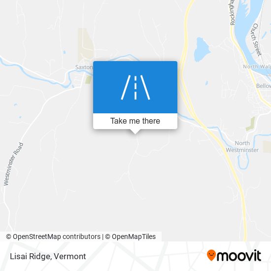 Mapa de Lisai Ridge